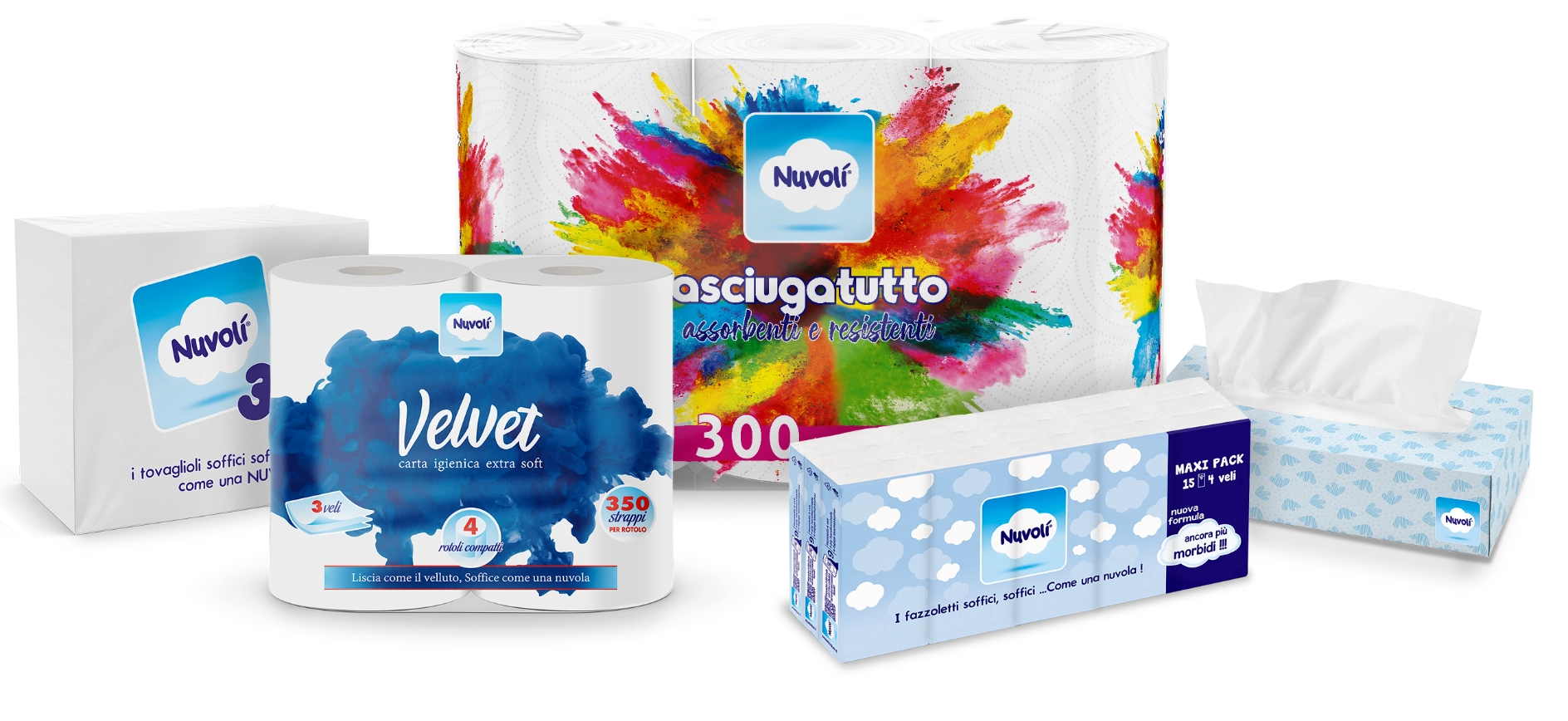 Prodotti di Nuvolí Carta